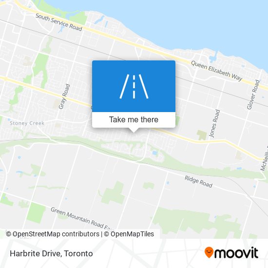 Harbrite Drive map