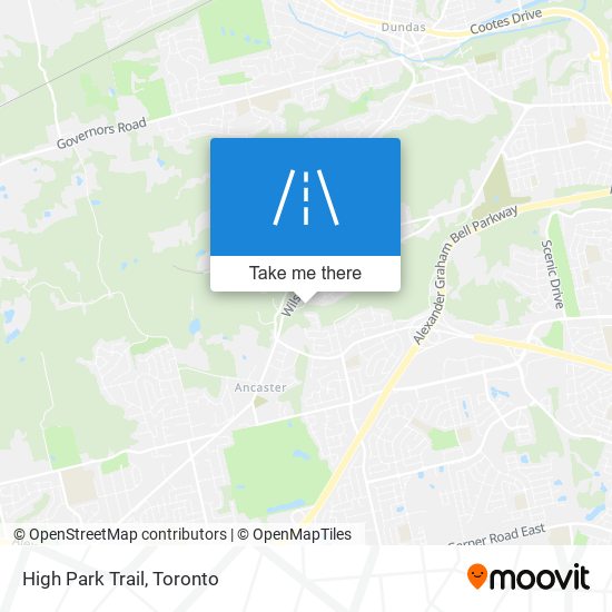 High Park Trail map