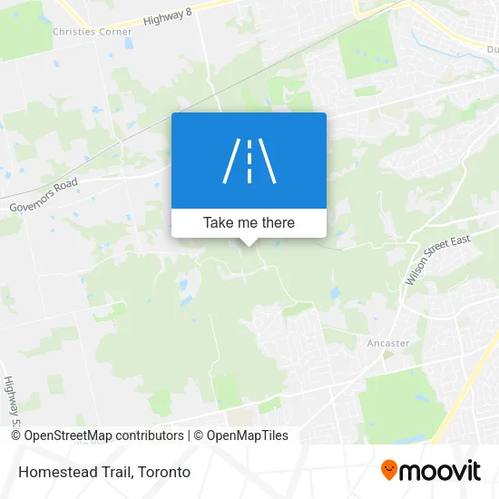 Homestead Trail map