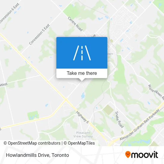 Howlandmills Drive plan