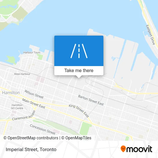 Imperial Street map