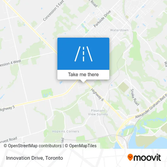 Innovation Drive map
