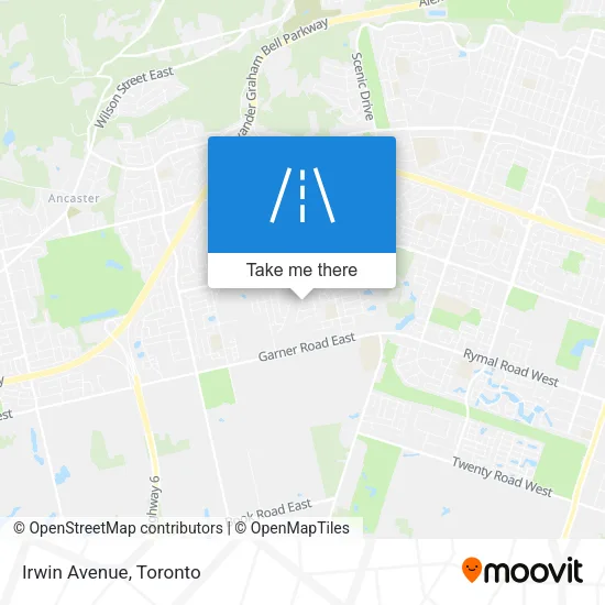 Irwin Avenue map