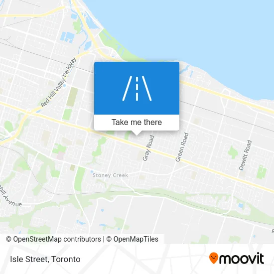 Isle Street map