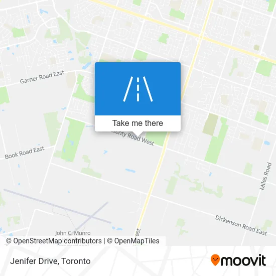 Jenifer Drive map