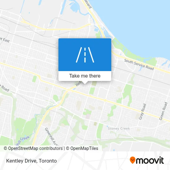 Kentley Drive map