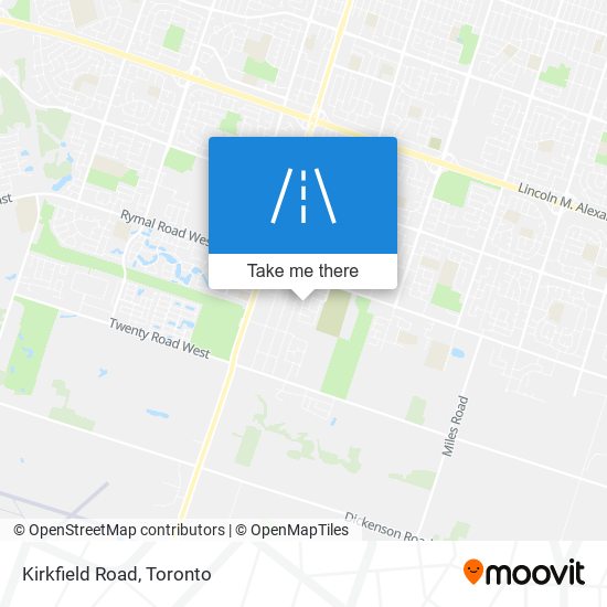 Kirkfield Road plan