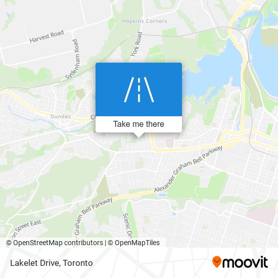 Lakelet Drive map