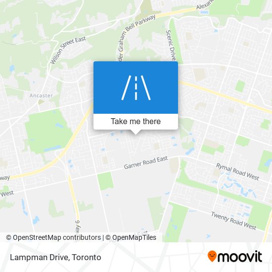 Lampman Drive map