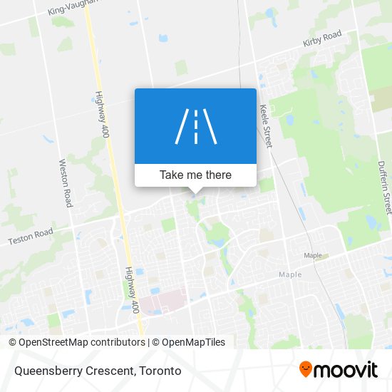 Queensberry Crescent plan