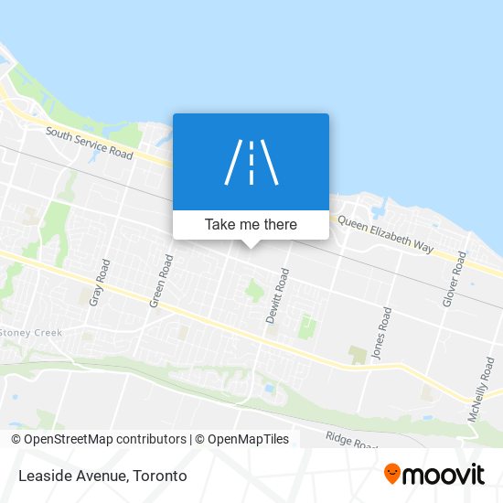 Leaside Avenue map