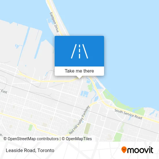 Leaside Road map