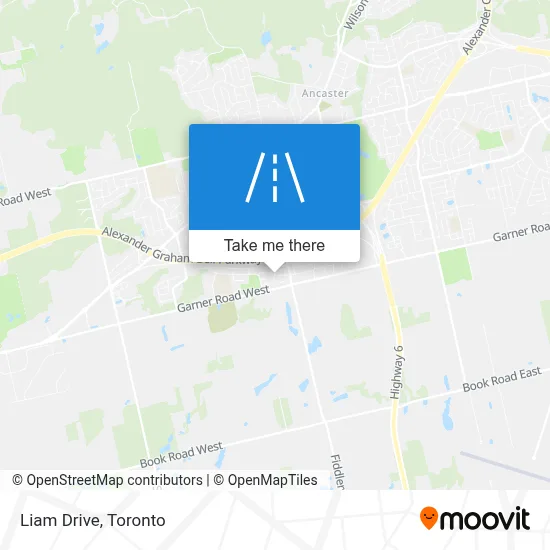 Liam Drive map