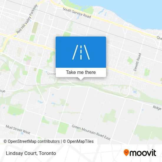 Lindsay Court map