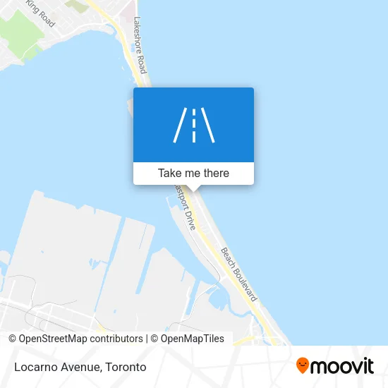Locarno Avenue map