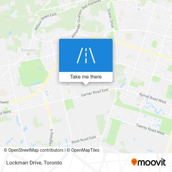 Lockman Drive map