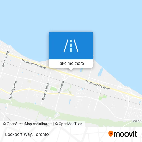 Lockport Way map