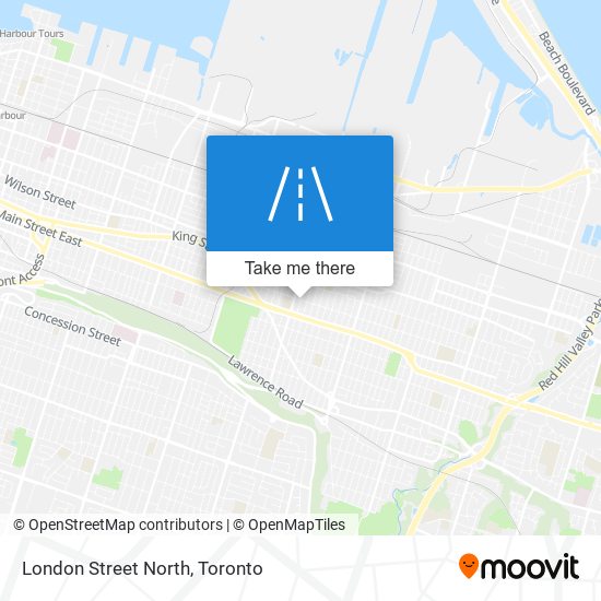 London Street North plan