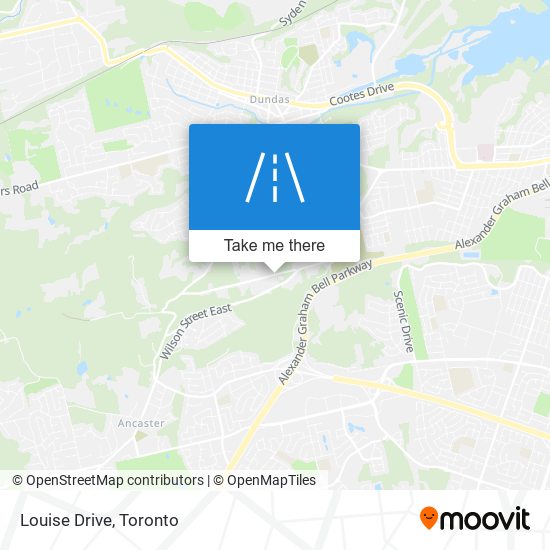 Louise Drive map