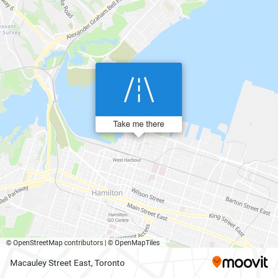 Macauley Street East map