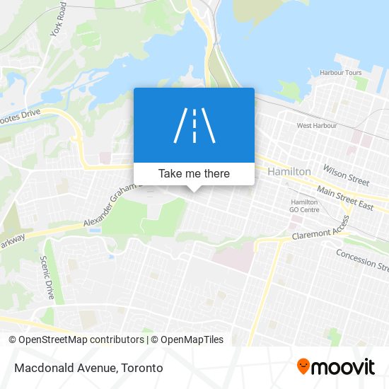 Macdonald Avenue map