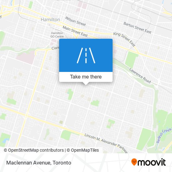 Maclennan Avenue map