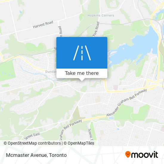 Mcmaster Avenue map