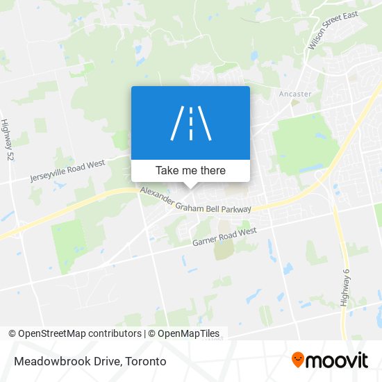 Meadowbrook Drive map