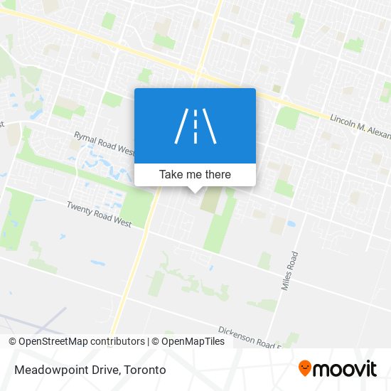 Meadowpoint Drive map