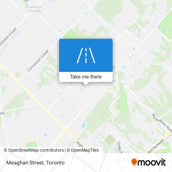 Meaghan Street map