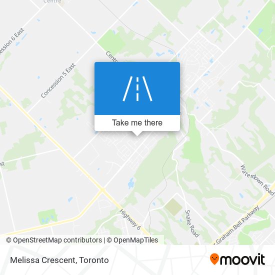 Melissa Crescent map