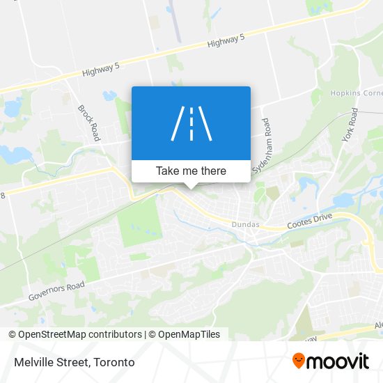 Melville Street plan