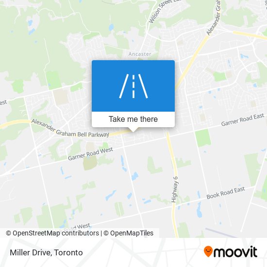 Miller Drive map