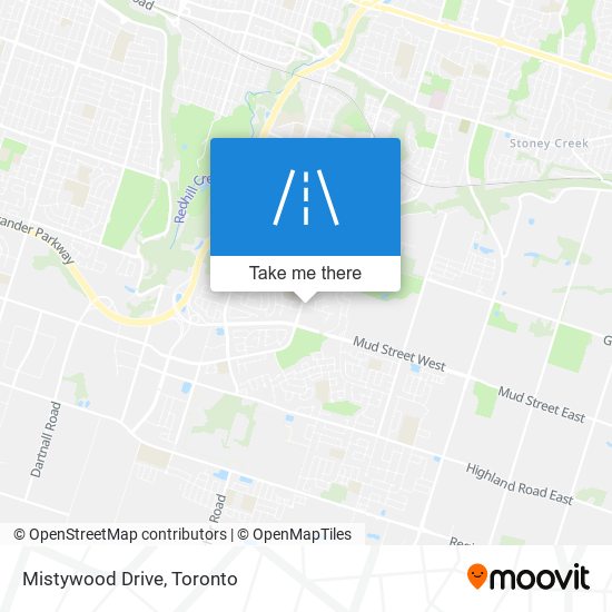 Mistywood Drive map