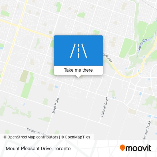 Mount Pleasant Drive map