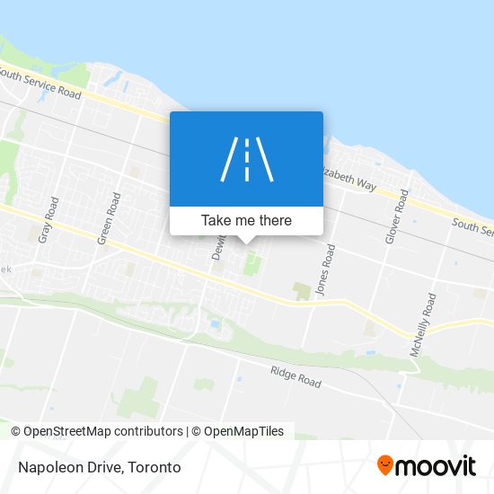 Napoleon Drive map