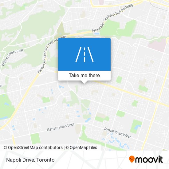 Napoli Drive map