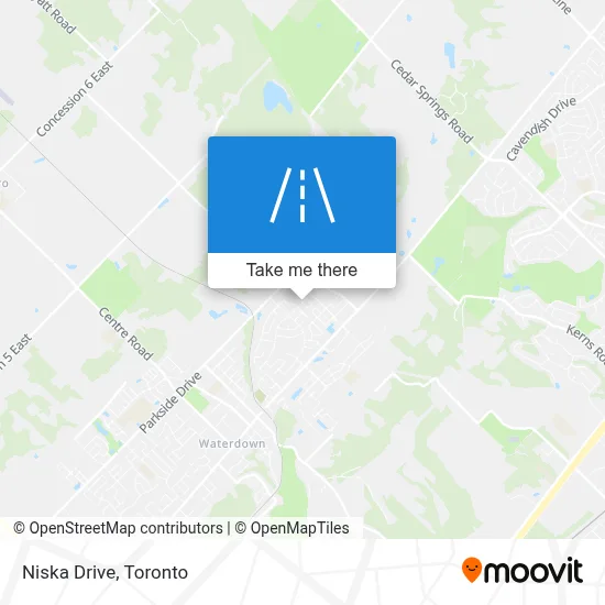 Niska Drive map