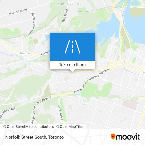 Norfolk Street South map