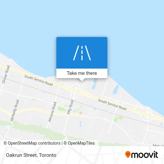 Oakrun Street map