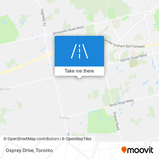 Osprey Drive map