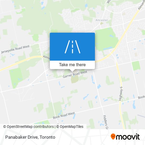 Panabaker Drive map