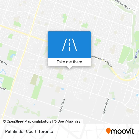 Pathfinder Court map