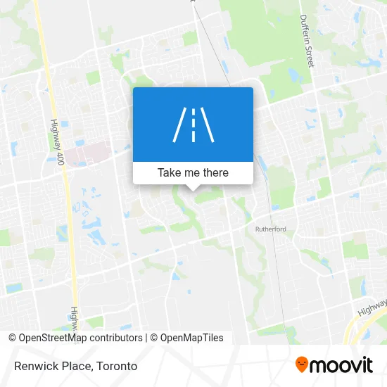 Renwick Place map