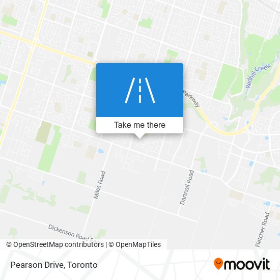 Pearson Drive map