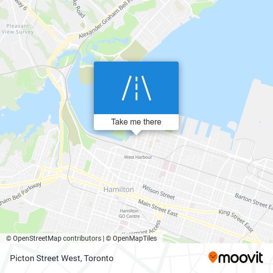 Picton Street West map