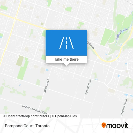 Pompano Court map