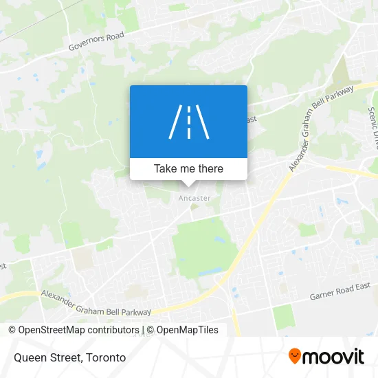Queen Street map