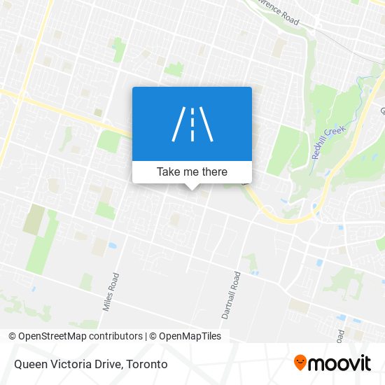 Queen Victoria Drive map