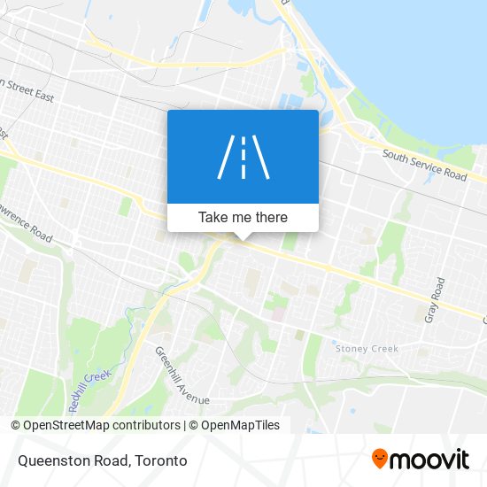 Queenston Road map